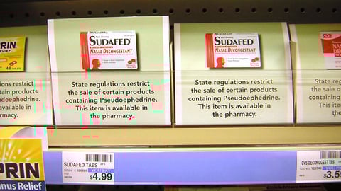 CVS Pseudoephedrine Product Locator