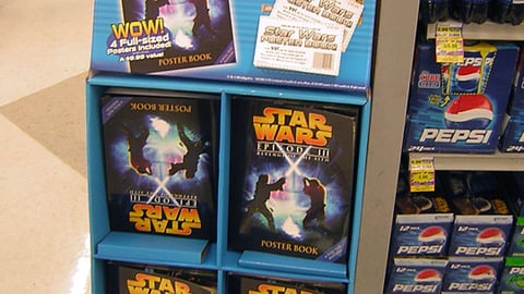 Kellogg/Albertsons 'Star Wars' Poster Book Floorstand