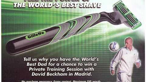 Gillette "World's Best Dad" FSI