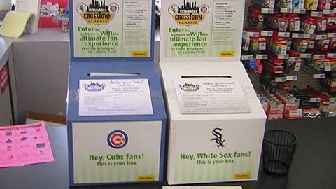 OfficeMax "What's Your Team?" Ballot Boxes