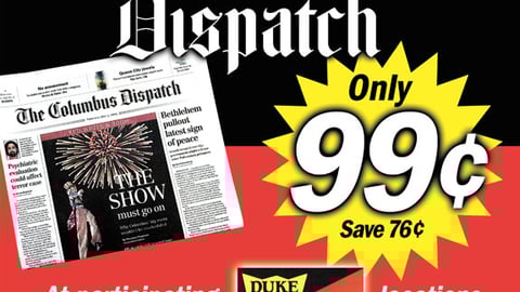 Columbus Dispatch, Duke and Duchess Shoppes Promotion Graphics