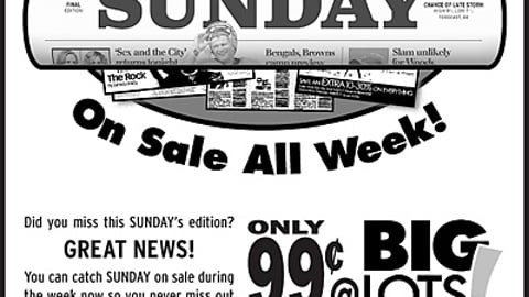 Dayton Daily News, Big Lots Promotion Graphics