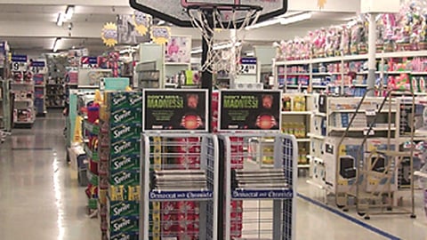 Rochester Democrat & Chronicle, Kmart March Madness Display