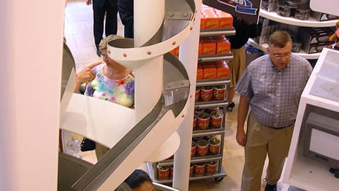 Hershey's Chicago "Chocolate Works" Machine Chute