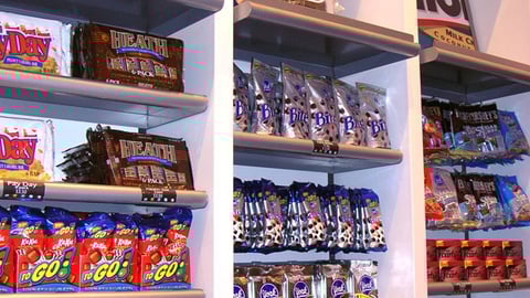 Hershey's Chicago Product Wall