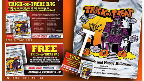Milwaukee Journal Sentinel Jewel-Osco Halloween Promotion