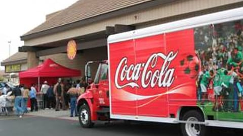 Coke Mexican National Soccer Team Retail Event