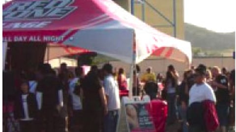 Old Spice "Rock Star" Tour Event