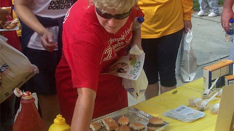 NutriSoy Tour Boca Burger Sampling Station