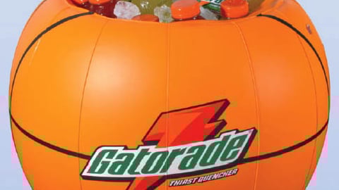 Gatorade Basketball Cooler