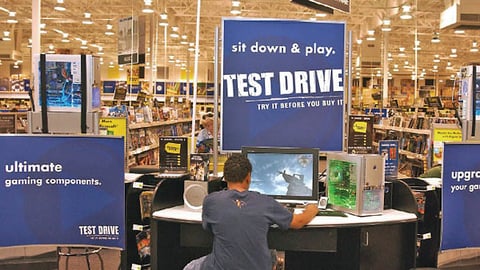 Best Buy Test Drive Station