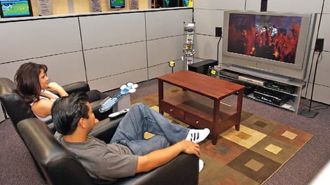 Best Buy Home Theater Demo Room