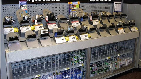 Staples Digital Camera Displays