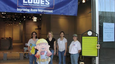 Lowe's Grassroots Gardening Event