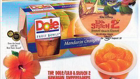 Dole Hawiian Sweeps FSI