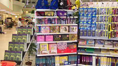 Publix Back-to-School Aisle