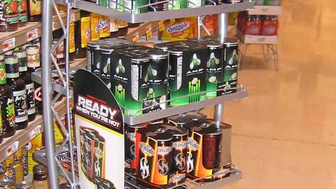 Pepsi Energy Drink Floorstand