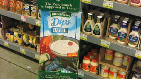 Hidden Valley Dips Shipper