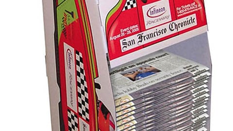 'San Francisco Chronicle' 7-Eleven Floorstand