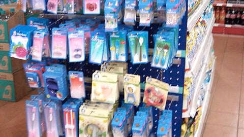 Gerber Endcap Display