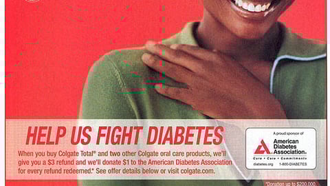 Colgate Diabetes FSI