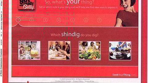 Betty Crocker Cover FSI