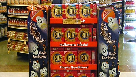 Nabisco Ritz Halloween Display