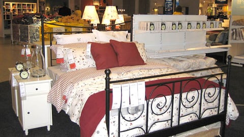 IKEA Bedroom Vignette