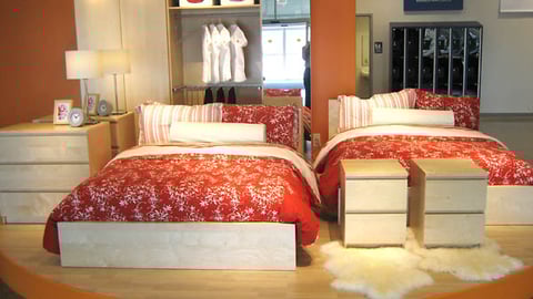 IKEA Bedroom Vignette