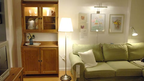 IKEA Living Room Vignette