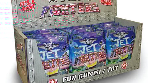 Albanese Gummi Jet Fighters Countertop