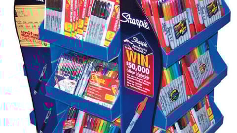 Sharpie Back-to-School Floorstand