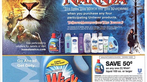 Unilever 'The Chronicles of Narnia' FSI