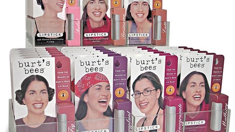 Burt's Bees Lipstick Countertop