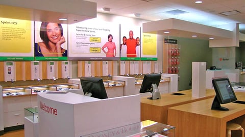 Sprint Store Interior