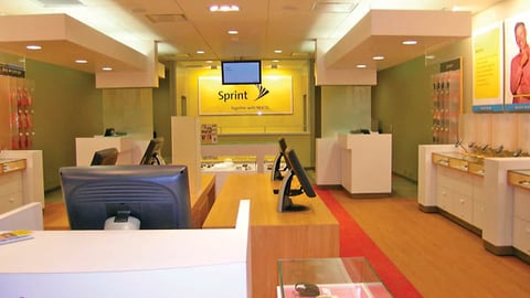 Sprint Store Interior