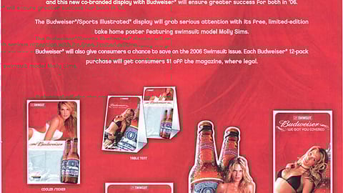 Budweiser 'SI' Swimsuit Issue 2006 Display Program