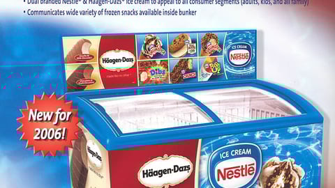 Nestle Frozen Snack Bunker Cooler
