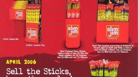 Slim Jim 2006 Snap, NASCAR Display Programs