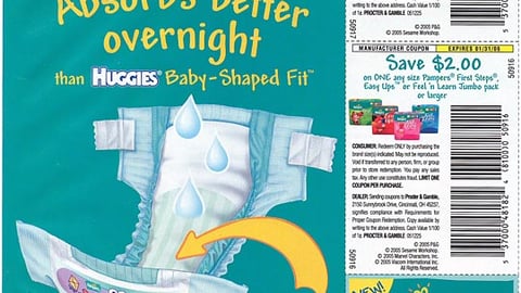 Pampers Diaper FSI