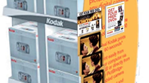 Kodak 'Cinderella Man' Promo Pallet Display
