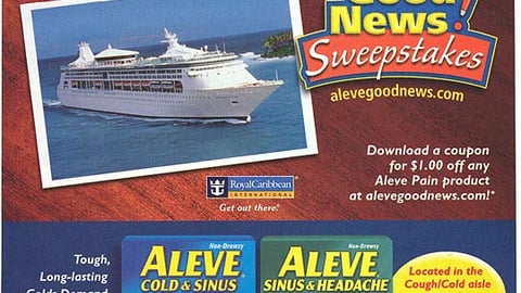 Aleve 'Good News' Sweeps FSI