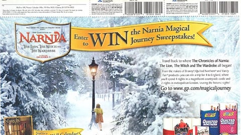 Georgia-Pacific 'Chronicles of Narnia' FSI