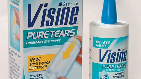Visine Pure Tears Packaging