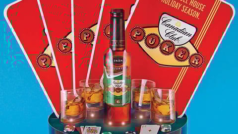 Canadian Club Holiday Pole Topper