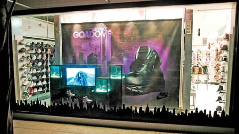 Nike Invincible Boot Displays