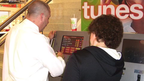 McDonald's Customized Music Station