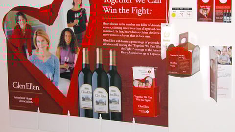 Glen Ellen/American Heart Association Promotion Graphics