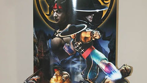 'Mortal Kombat Shaolin Monks' Standee