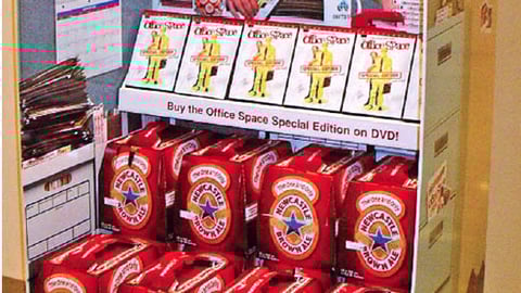 Newcastle Ale 'Office Space' Cubicle